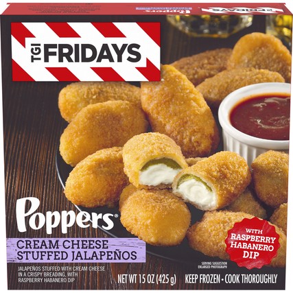 Poppers Cream Cheese Stuffed Jalapenos 15oz AF Req